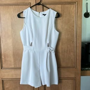 XOXO Junior white romper small.